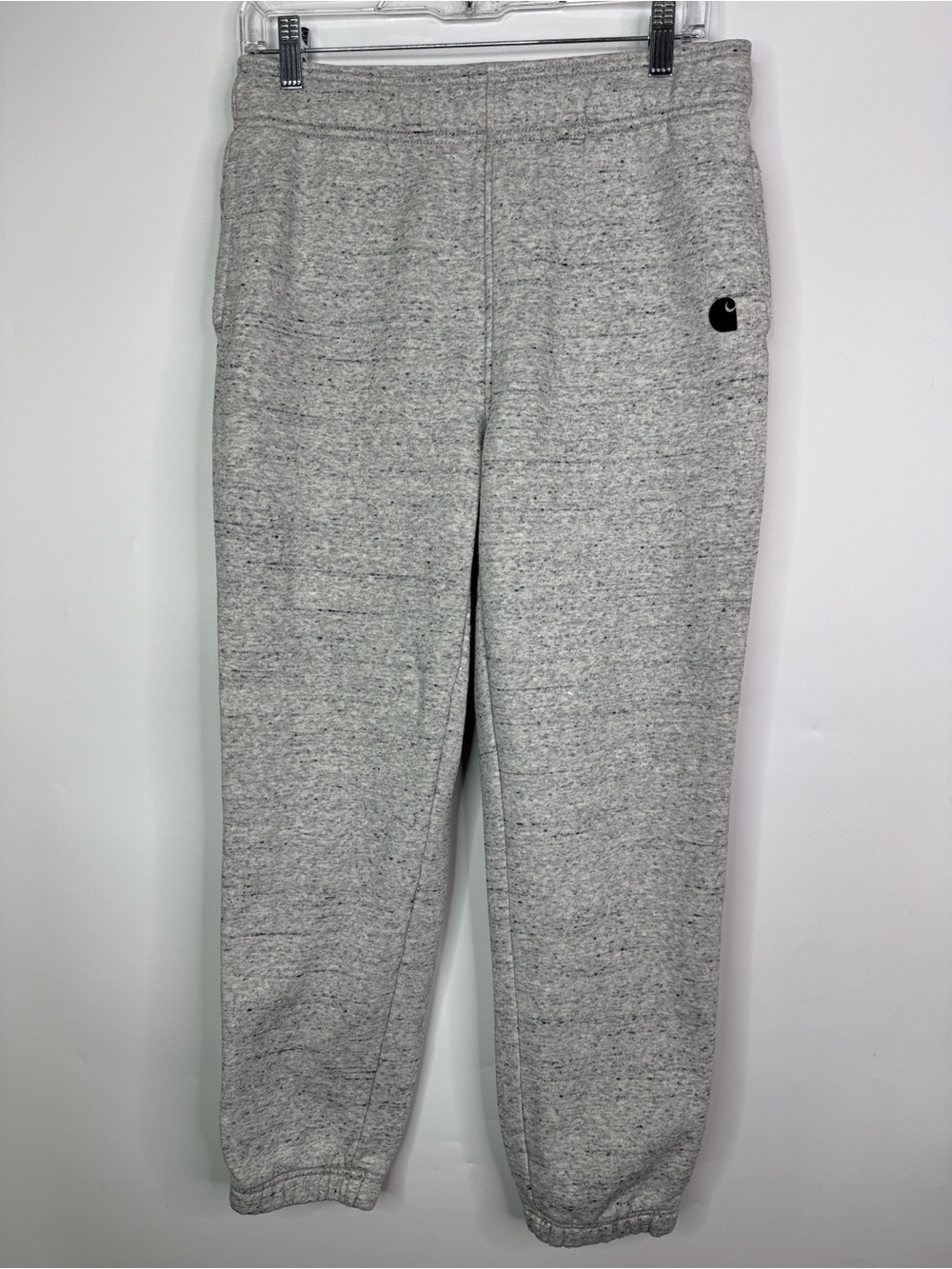 Carhartt Relaxed Fit Light Gray Jogger Pants Size Medium